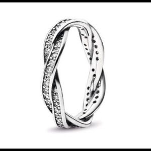 Pandora Twist of Fate Stackable Ring